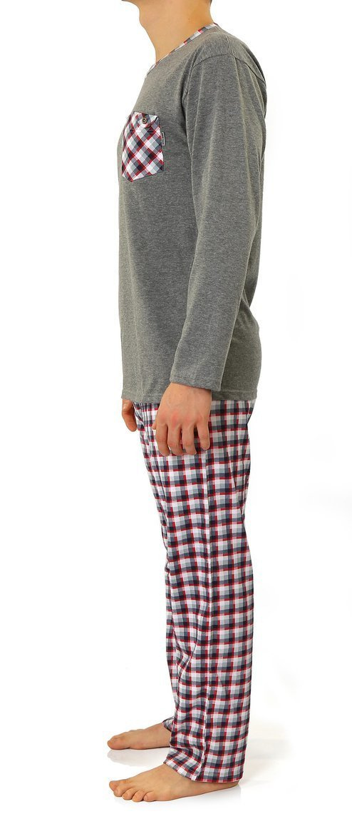 Herren Schlafanzug aus Baumwolle Sesto Senso 04