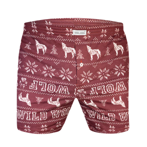 Christmas Panther Herren Boxershorts