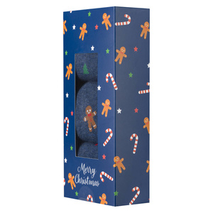 3er-Set Herren-Weihnachtssocken SOXO GOOD STUFF Weihnachtsgeschenk