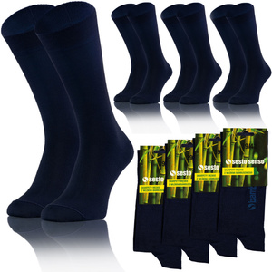 4x Herren Eco Socken Bambus