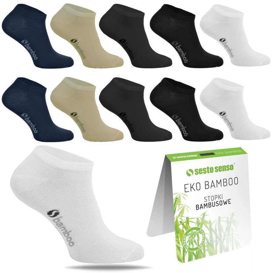 Bamboo Feet Socken 10er-Pack