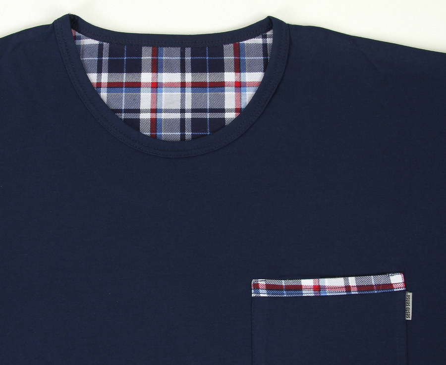  Pyjama aus Baumwolle, lang, für Männer